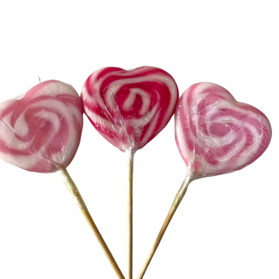 Heart shape lollipop