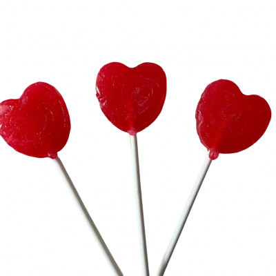 Heart shape lollipop